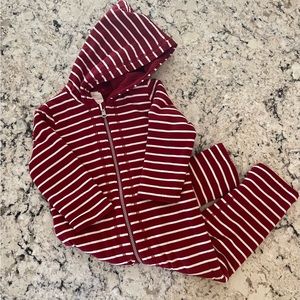 Like NEW Hanna Andersson Two-In-One Reversible Sherpa One Piece in 3T